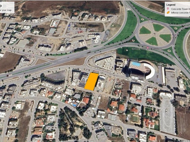 Lefkoşa Concorde Otel Yanında 1336 M2 %220 İmarlı Süper Konumda Satılık Arazi Adem Akın 05338314949 - Fotoğraf 2