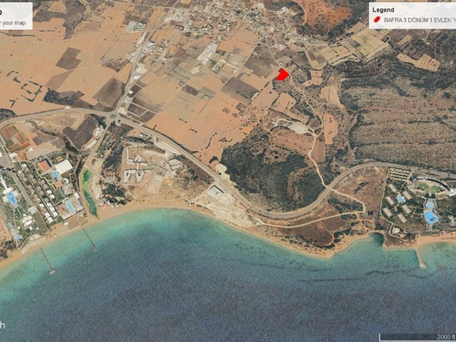 Bafra da Deniz ve Dağ Manzaralı ve Arkasın da 5 Dönüm Hali Arazi Olan 3 Dönüm 1 Evlek Kelepir Fiyata Satılık Arazi Adem Akın 05338314949 - Fotoğraf 2