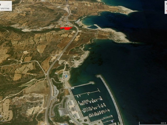 Sipahi Toprağı ve Yenierenköy Limanı Üstünde Net Deniz Manzaralı Süper Conumda Satılık 6 Dönüm Arazi Dönüm Fiyatı 200,000 GBP Adem Akın 05338314949+ - Fotoğraf 3