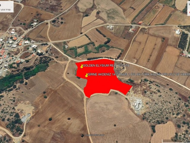 Not: Dönüm Fiyatı : 60,000 GBP : Girne Akdeniz Köyün de Tüm Projeleri Hazır 14 Dönüm 1 Evlek Türk Koçanlı Arazi İçerisine 84 Dairelik Deniz Manzaralı Satılık Süper Site Projesi Adem Akın 05338314949 - Fotoğraf 3