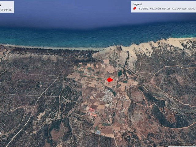 Akdeniz de Net Deniz Manzaralı 16 Dönüm 2 Evlek Net Deniz Manzaralı Satlık Arazi Adem Akın 05338314949 - Fotoğraf 2