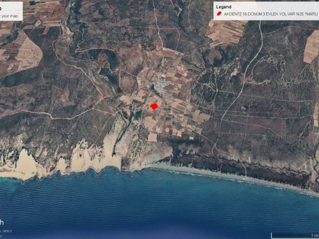 Akdeniz de Net Deniz Manzaralı 16 Dönüm 2 Evlek Net Deniz Manzaralı Satlık Arazi Adem Akın 05338314949 - Fotoğraf 4