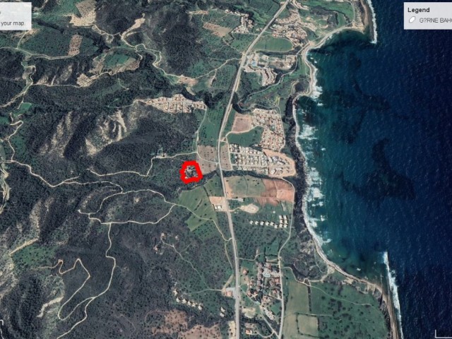 Girne Bahçeli de Net Deniz Manzaralı Satılık 6 Dönüm Arazi Toplam Dönüm Fiyatı 290.000 Gbpadem Akın 05338314949 - Fotoğraf 3