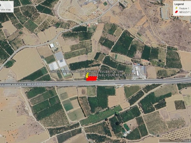 Not: Dönüm Fiyatı : 55,000 GBP Güzelyurt Mevlevi de Ana Yola Temaslı Satılık 2 Dönüm 3 Evlek Fasıl 96 Arazi Adem Akın 05338314949 - Fotoğraf 4