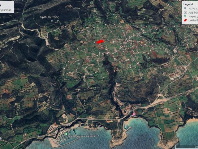Sipahide Satılık Deniz Manzaralı 7 Dönüm 3 Evlek Arazi Adem Akın 05338314949 - Fotoğraf 3