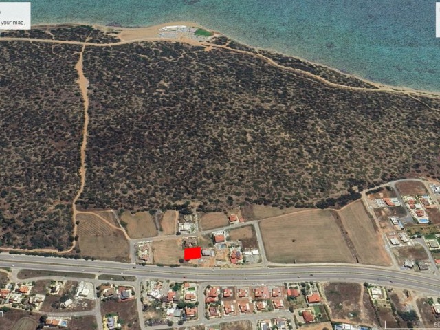 Ötüken Sınırı ve Salamis Otel Yolu Üzerinde Süper Konumda Satılık 539 M2 Cok Nitelikli Arsa Fiyatı 170,000 Gbpadem Akın 05338314949 - Fotoğraf 2