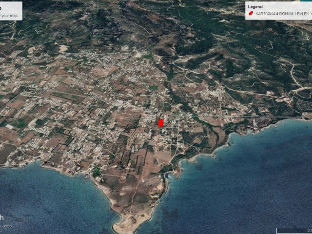 Karşıyaka da Net Deniz Manzaralı Resmi Yolu ve %40 İmarlı Satılık 4 Dönüm 1 Evlek Arazi Adem Akın 05338314949 - Fotoğraf 4