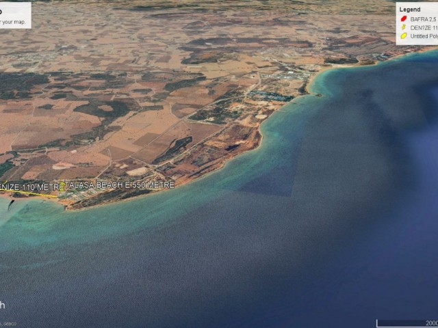 Not : Bafra da Talesa Bech Civarın da Denize 100 Metre Mesafede Satılık 33165 M2 Arazi Adem Akın 05338314949 - Fotoğraf 3