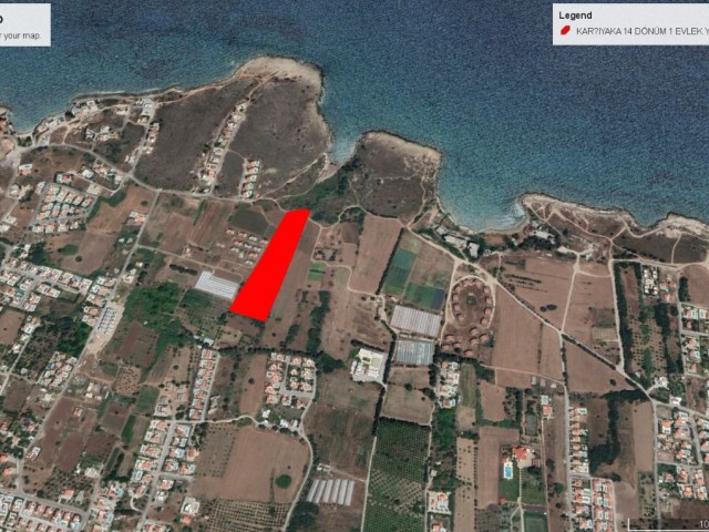 Karşıyaka da Denize Yaklaşık 100 Metre Mesafesde Satılık 14 Dönüm 1 Evlek Arazi Adem Akın 05338314949 - Fotoğraf 4