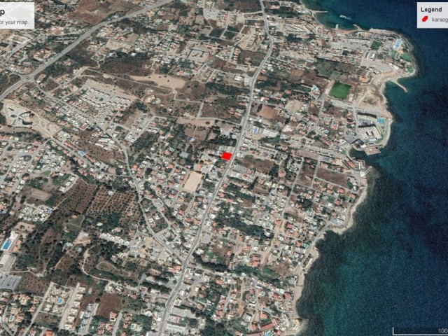 Girne Karaoğlanoğlunda Ana Yola Sıfir Ticarisi Olan 850 M2 Satılık Arazi Adem Akın 05338314949 - Fotoğraf 2