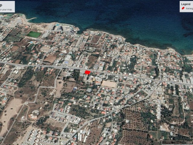 Girne Karaoğlanoğlunda Ana Yola Sıfir Ticarisi Olan 850 M2 Satılık Arazi Adem Akın 05338314949 - Fotoğraf 3