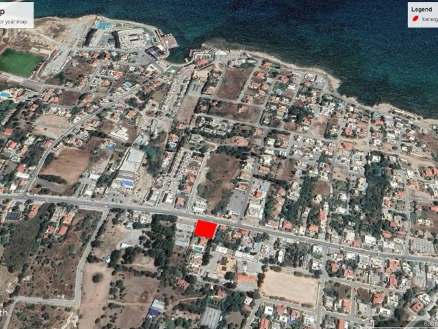 Girne Karaoğlanoğlunda Ana Yola Sıfir Ticarisi Olan 850 M2 Satılık Arazi Adem Akın 05338314949 - Fotoğraf 4