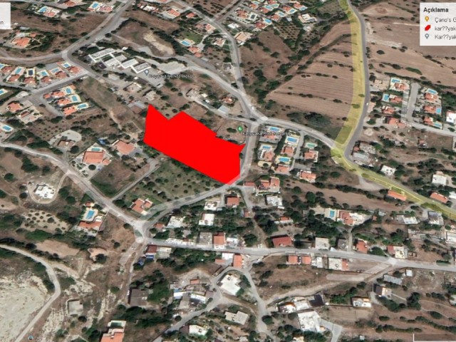 Girne Karşıyakada Mükkemel Deniz Manzaralı Satılık Arazi Adem Akın 05338314949 - Fotoğraf 2