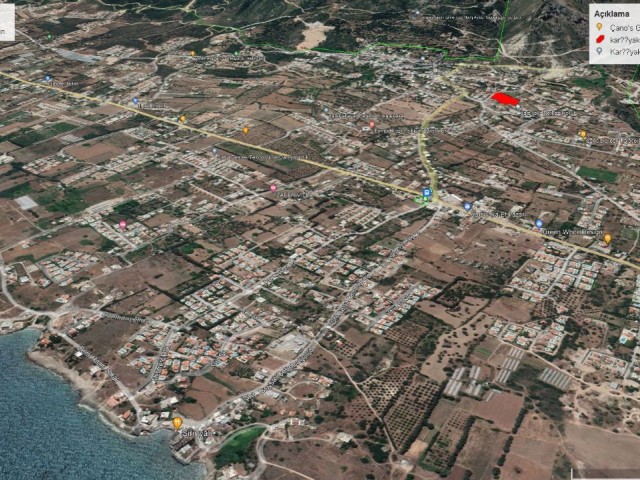 Girne Karşıyakada Mükkemel Deniz Manzaralı Satılık Arazi Adem Akın 05338314949 - Fotoğraf 3