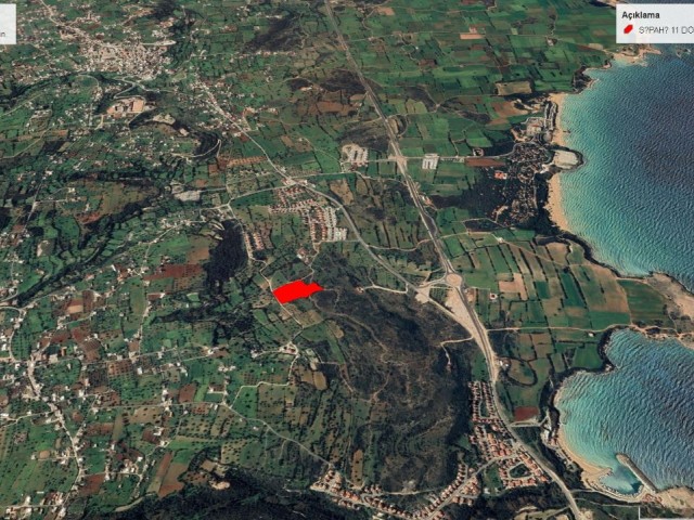 Sipahi de Dağ ve Deniz Manzaralı Harşka Konumd Asatılık 14383 M2 Arazi Adem Akın 05338314949 - Fotoğraf 4