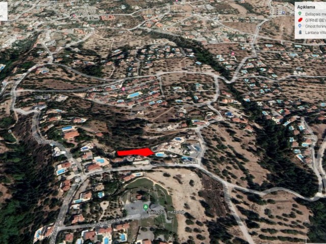 Ballapaiis de Harika Dağ ve Deniz Manzarası İle Satılık 1000 M2 Willa Yapımına Uygun Arsa Toplam Fiyatı 220,000 GBP Adem Akın 05338314949+ - Fotoğraf 4