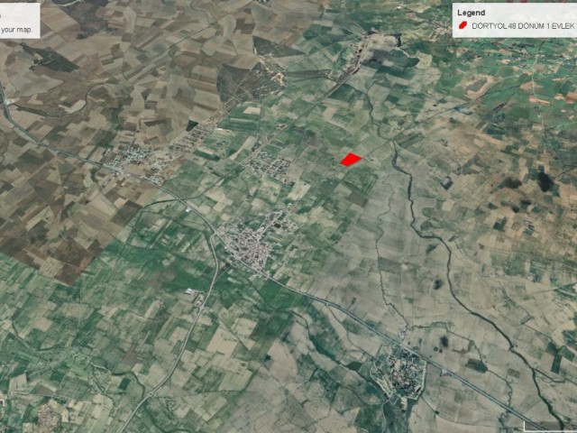 Dörtyol da Yatırmlır 42 Dönüm 2 Evlek Satılık Araz Dönüm Fiyatı 27,000 GBP Adem Akın 05338314949 - Fotoğraf 2