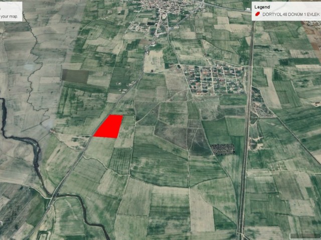 Dörtyol da Yatırmlır 42 Dönüm 2 Evlek Satılık Araz Dönüm Fiyatı 27,000 GBP Adem Akın 05338314949 - Fotoğraf 4