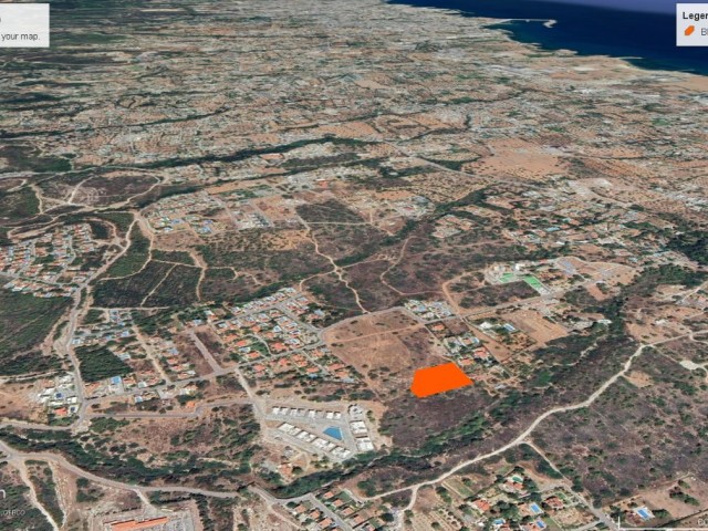 Girne Ballapais de Deniz Manzaralı Süper Locacion da Satılık 4 Dönüm Arazi Adem Akın 05338314949 - Fotoğraf 4