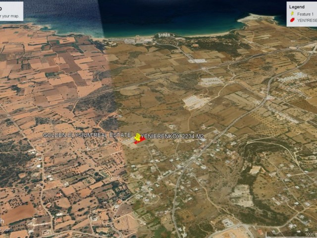 Yenierenköy de Siteler Bölgesin de Deniz Manzaralı Satılık 2234 M2 Arazi Adem Akın 05338314949 - Fotoğraf 3