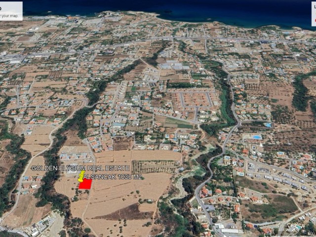 Alsancak da Deniz Manzaralı Süper Konumda Eşdeğer Koçanlı Satılık 1020 M2 Arsa Fiyatı 225,000 GBP Adem Akın 05338314949 - Fotoğraf 2