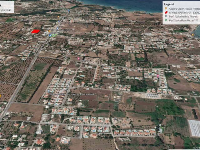Girne Karşıyaka da Harika Komumda 6700 M2 %35 Kat Karşılığında Satılık Arzi Adem Akın 05338314949 - Fotoğraf 3