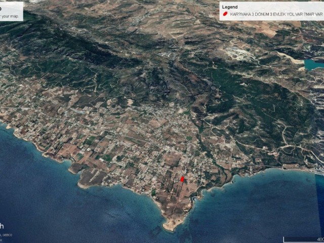 Karşıyaka da Deniz Manzaralı Resmi Yolu ve İmarı Olan Satılık 3 Dönüm 3 Evlek Satılık Arazi Adem Akın 05338314949 - Fotoğraf 3