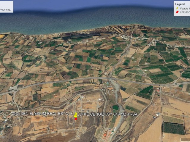 Not : Toplam Fiyatı : 100,000 GBP : Lefke Cengizköy de Villa İmarlı Eşdeğer Koçan Satılık 640 M3 Arsa Adem Akın 05338314949 - Fotoğraf 3