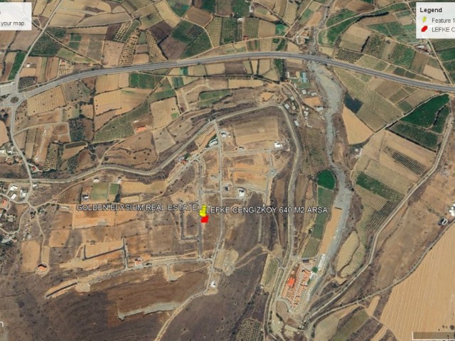 Not : Toplam Fiyatı : 100,000 GBP : Lefke Cengizköy de Villa İmarlı Eşdeğer Koçan Satılık 640 M3 Arsa Adem Akın 05338314949 - Fotoğraf 4