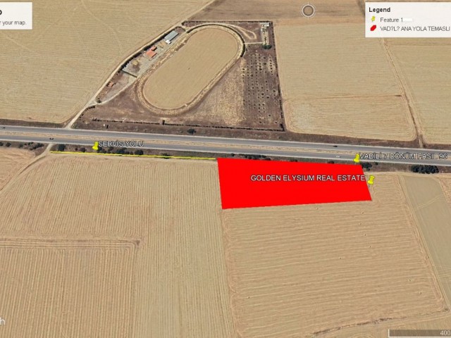 Not: Dönüm Fiyatı 70,000 GBP : Mağusa Lefkoşa Ana Yol Üzerin de Servis Yolu Olan ve Fasıl 96 Satılık 7 Dönüm Arazi Adem Akın 05338314949 - Fotoğraf 3