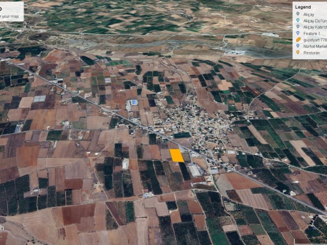 GÜZELYURT AKÇAY DA  HARİKA KONUM DA KELEPİR FİYATA  SATILIK 7 DÖNÜM FASOL 96 ARAZİ  DÖNÜM FİYATI32,000 GBP ADEM AKIN 05338314949