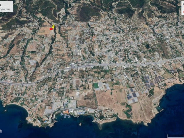 Alsancak da Süper Deniz Manzaralı Eşdeğer Koçanlı Satlık 2040 M2 Arsa Toplam Fiyatı 450,000 GBP Adem Akın 05338314949 - Fotoğraf 2
