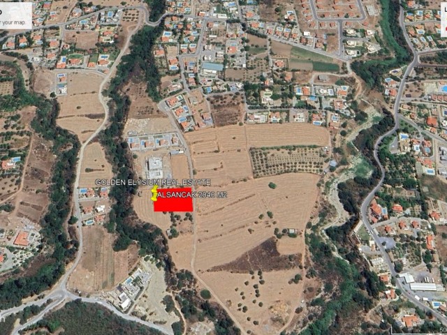 Alsancak da Süper Deniz Manzaralı Eşdeğer Koçanlı Satlık 2040 M2 Arsa Toplam Fiyatı 450,000 GBP Adem Akın 05338314949 - Fotoğraf 3