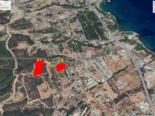 NOT: DÖNÜM FİYATI : 200,000 GBP : GİRNE ALSANCAK DA SÜPER DENİZ MANZARALI SİTE VE WİLLA YAPIMINA UYGÜN SATILIK 11 DÖNÜM 3 EVLEK EŞDEĞER KOÇANLI ARAZİ ADEM AKIN 05338314949
