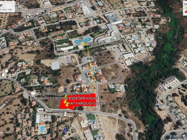 Not: Kat Karşılığı Satılık : Girne Çatalköy de Süper Deniz Manzaralı ve Katkarşılığı Satılık 3,5 Dönüm Arazi Adem Akın 05338314949 - Fotoğraf 3