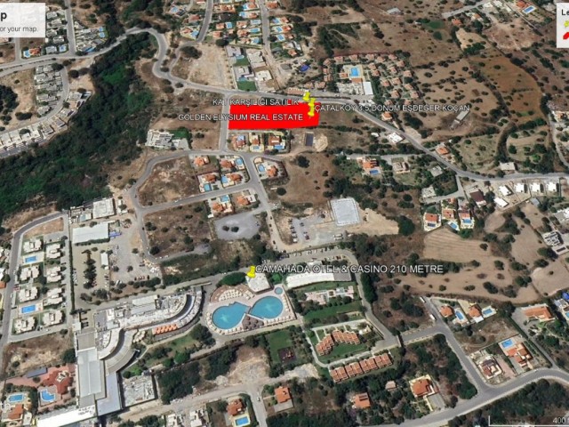 Not: Kat Karşılığı Satılık : Girne Çatalköy de Süper Deniz Manzaralı ve Katkarşılığı Satılık 3,5 Dönüm Arazi Adem Akın 05338314949 - Fotoğraf 4